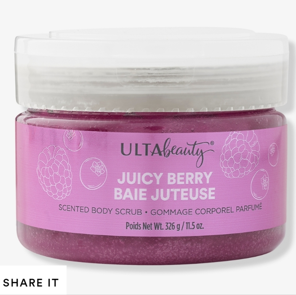 💝 FREE (full size) in bundle of 6 or more, Last 1❣️ Juicy berry body scrub